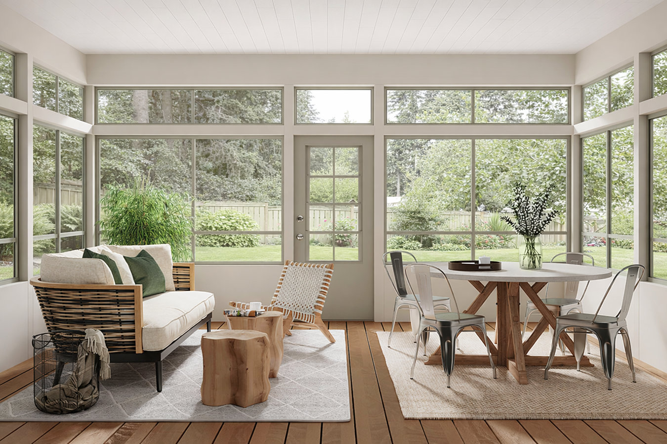 Enclosed patio rooms