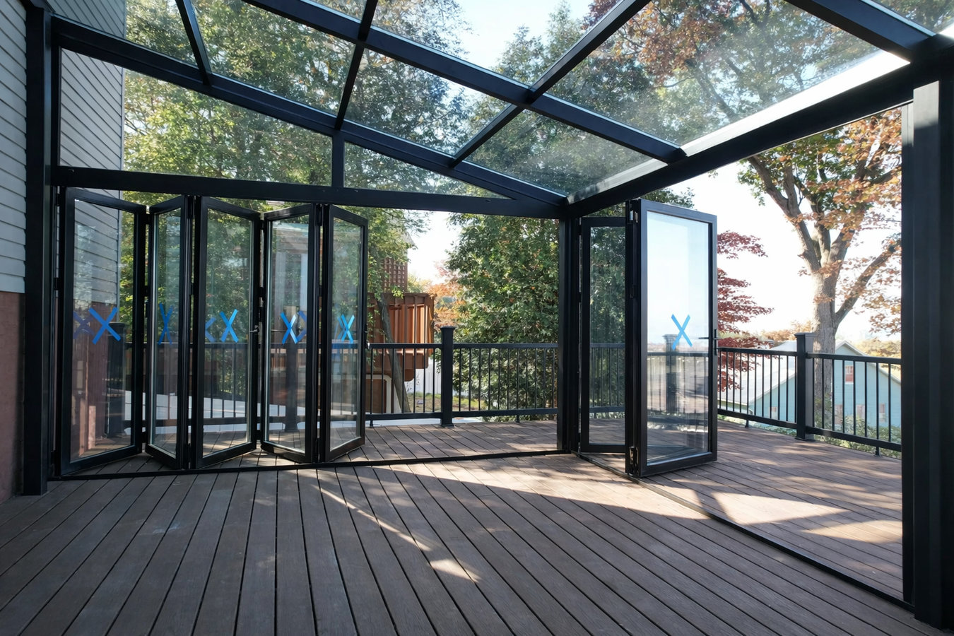 Solarium installation